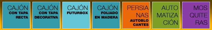 Productos persianas